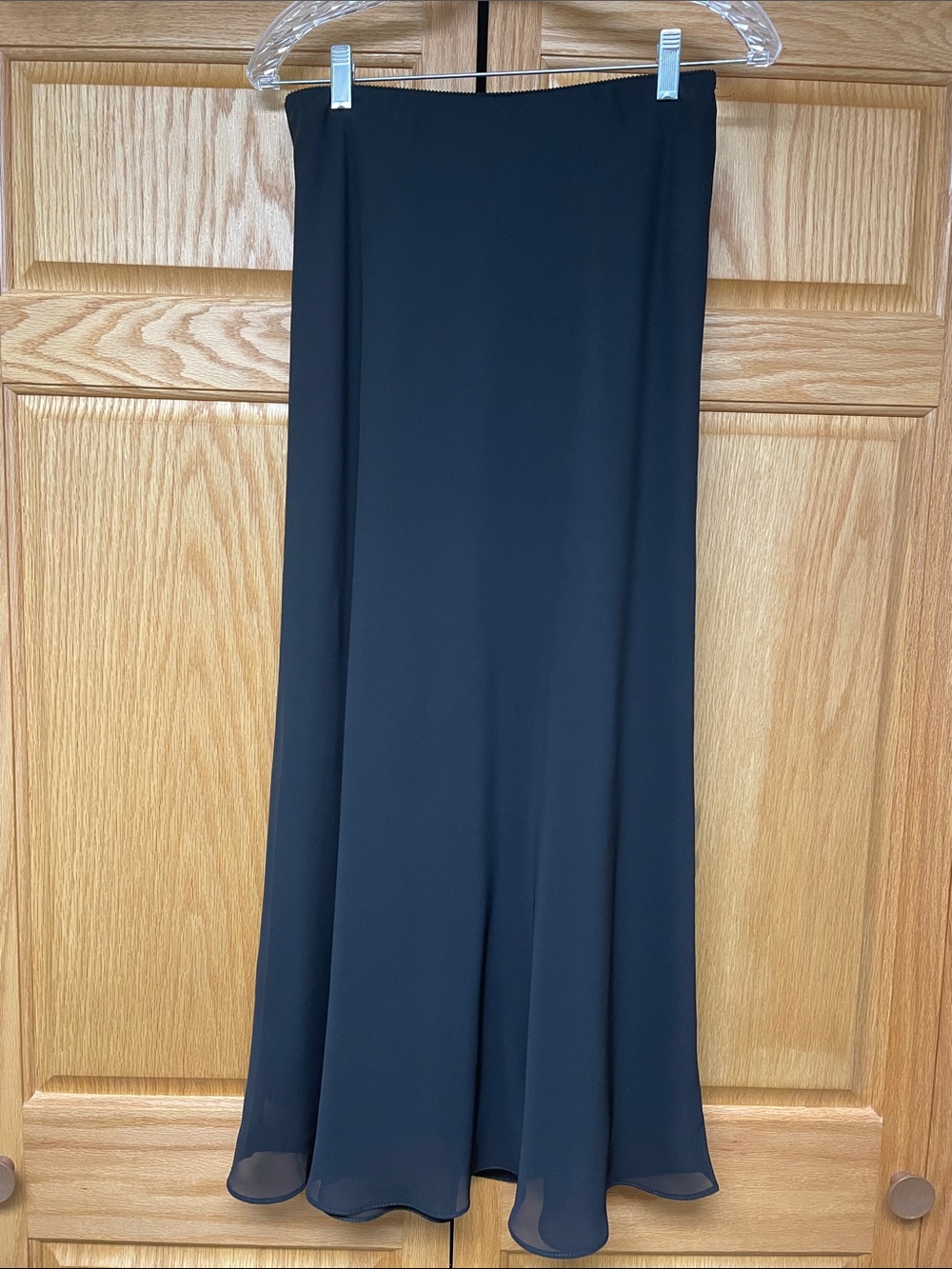 Alex Evenings Formal Black Maxi Skirt - Size Medium